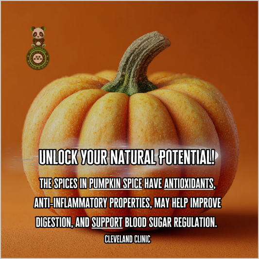 The spices in pumpkin spice have antioxidants, anti-inflammatory properties, may help improve digestion, and support blood sugar regulation. Cleveland Clinic