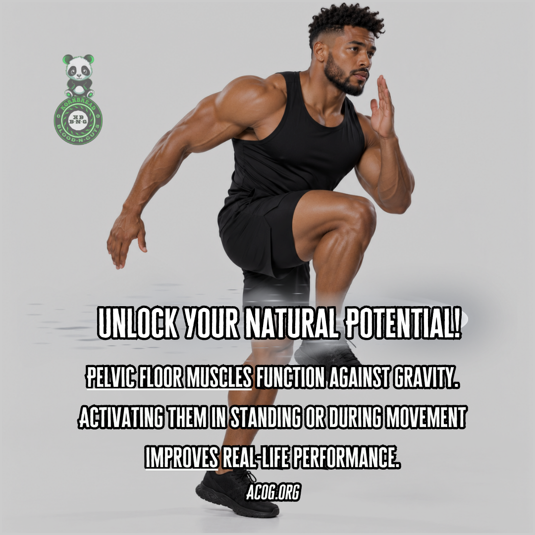 Pelvic floor muscles function against gravity. Activating them in standing or during movement improves real-life performance. ACOG.ORG