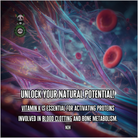 Vitamin K is essential for activating proteins involved in blood clotting and bone metabolism. NIH