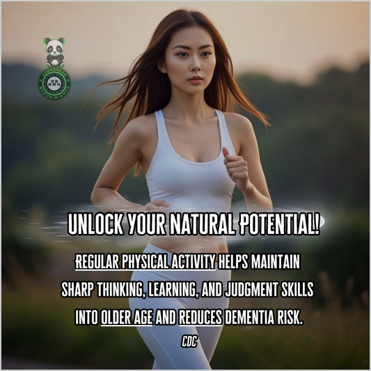 Regular physical activity helps maintain sharp thinking, learning, and judgement skills into older age and reduces dementia risk. CDC