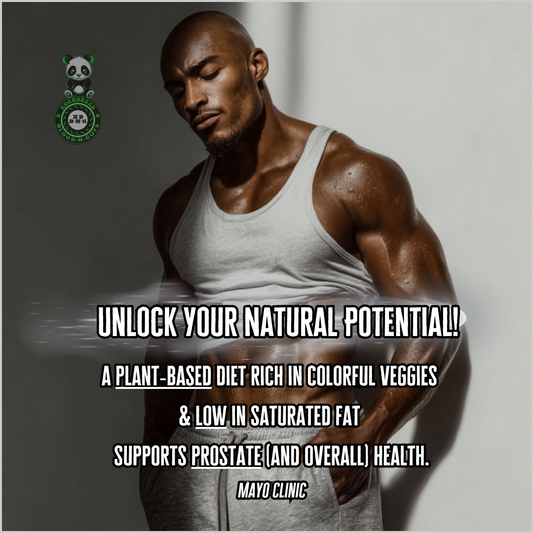 A plant-based diet rich in colorful veggies & low in saturated fat supports prostate (and overall) health. Mayo Clinic