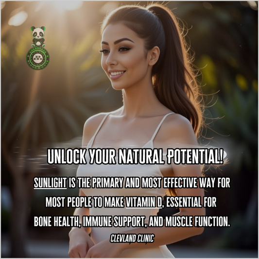 Sunlight is the primary and most effective way for most people to make vitamin D, essential for bone health, immune support, and muscle function. Cleveland Clinic 