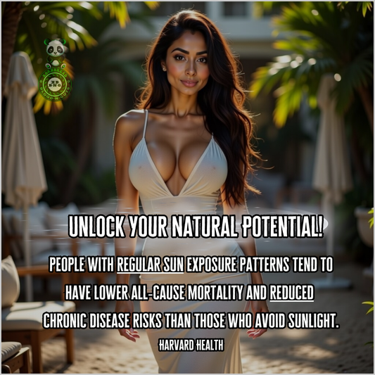 People with regular sun exposure patterns tend to have lower all-cause mortality and reduced chronic disease risks than those who avoid sunlight. Harvard Health