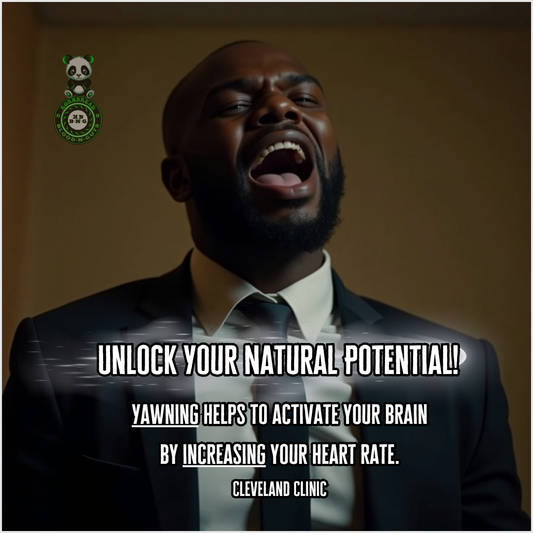 Yawning helps to activate your brain by increasing your heart rate. Cleveland Clinic