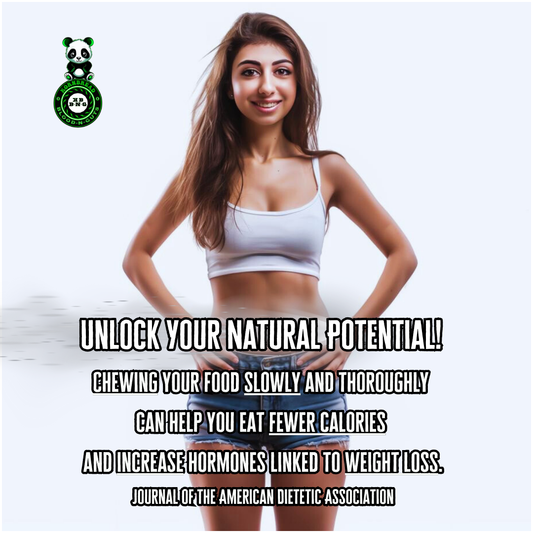 Chewing your food slowly and thoroughly can help you eat fewer calories and increase hormones linked to weight loss. Journal Of The American Dietetic Association