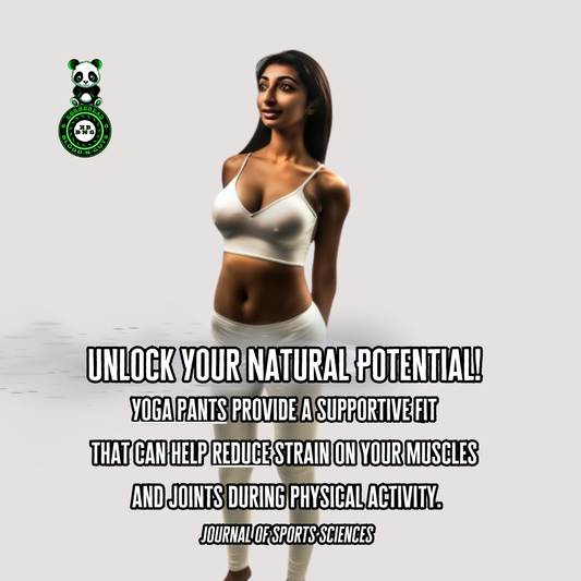 Yoga pants provide a supportive fit that can help reduce strain on your muscles and joints during physical activity. Journal of Sports Sciences