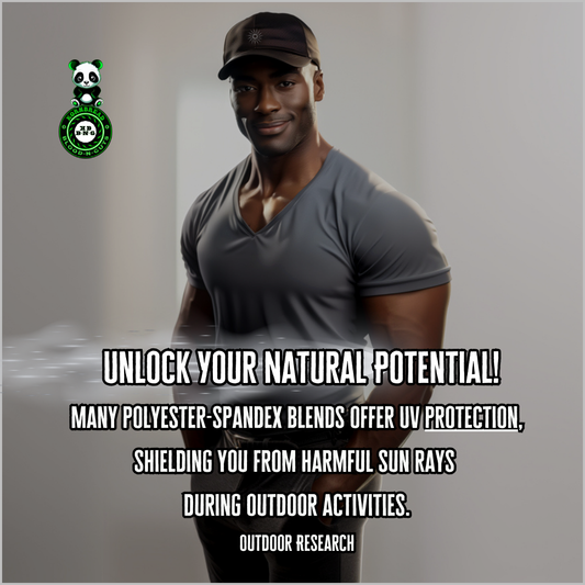 Many polyester-spandex blends offer UV protection, shielding you from harmful sun rays during outdoor activities. Outdoor Research