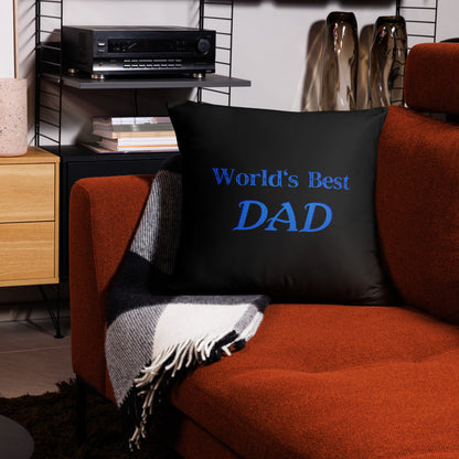 "World's Best Dad" Pillow