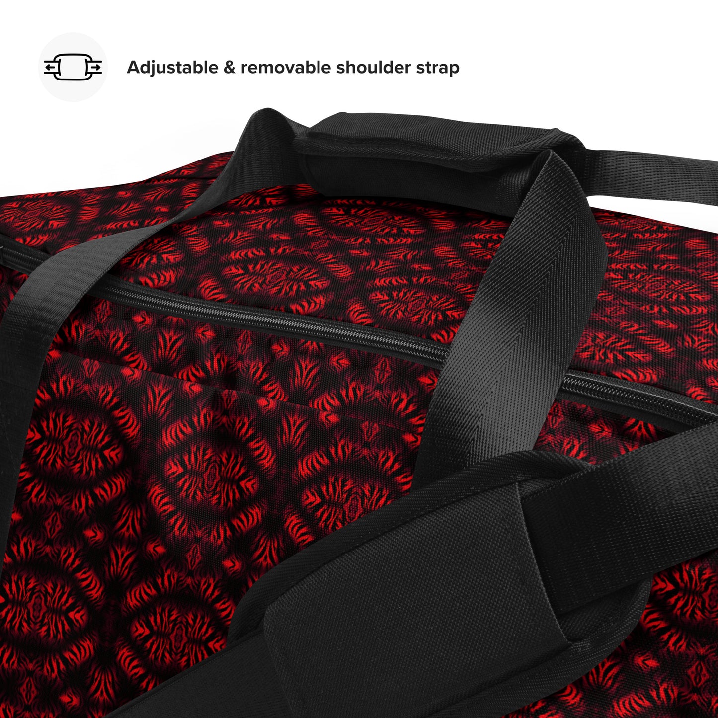 "Red Void" Duffle Bag