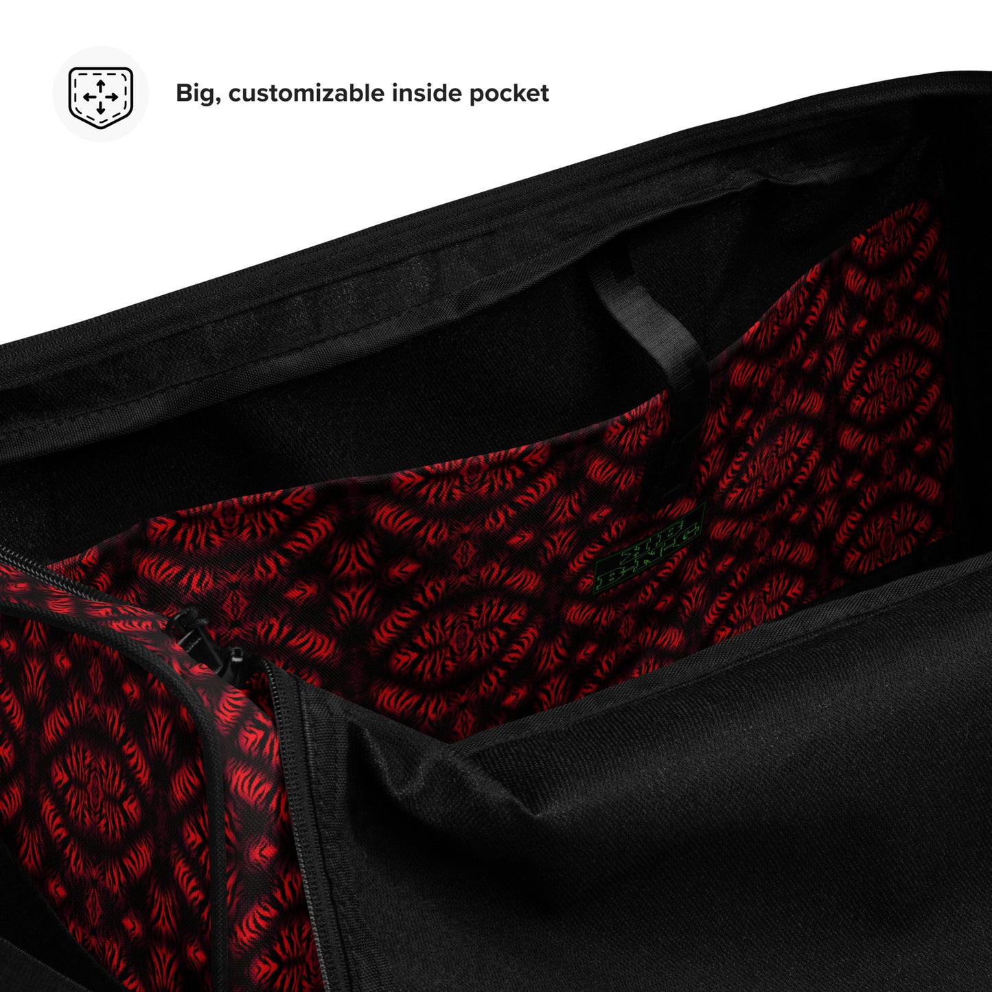 "Red Void" Duffle Bag