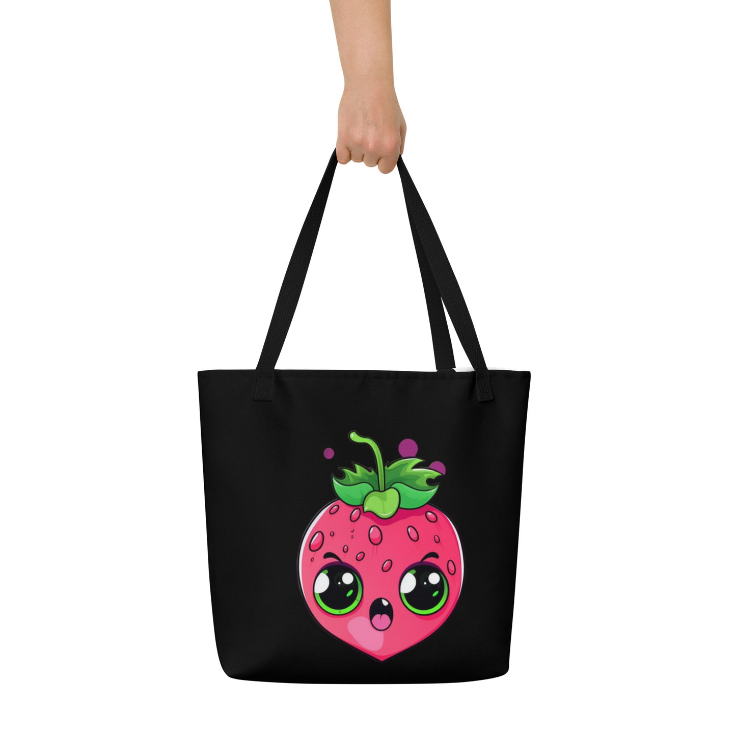 Bad Berry Large Tote Bag