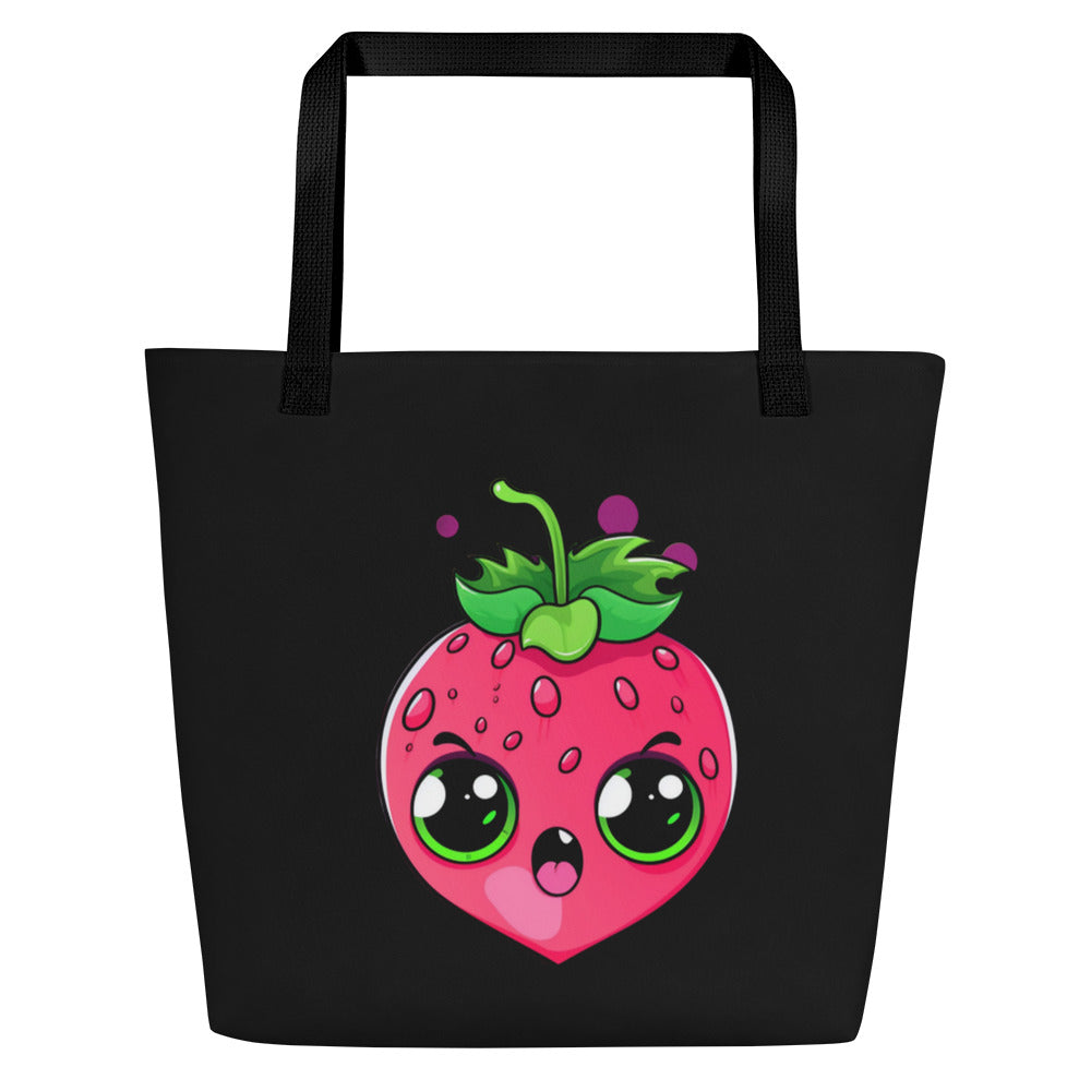 Bad Berry Large Tote Bag