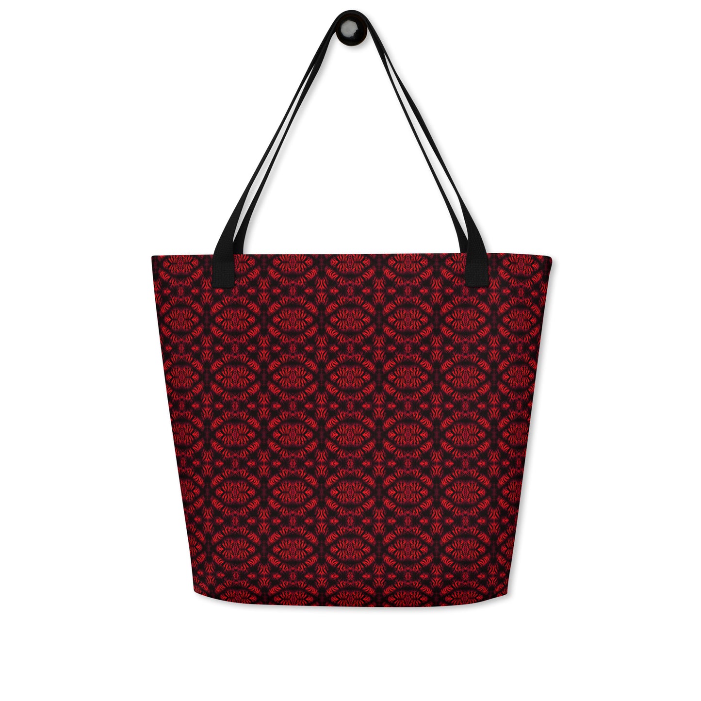 "Red Void" Large Tote Bag