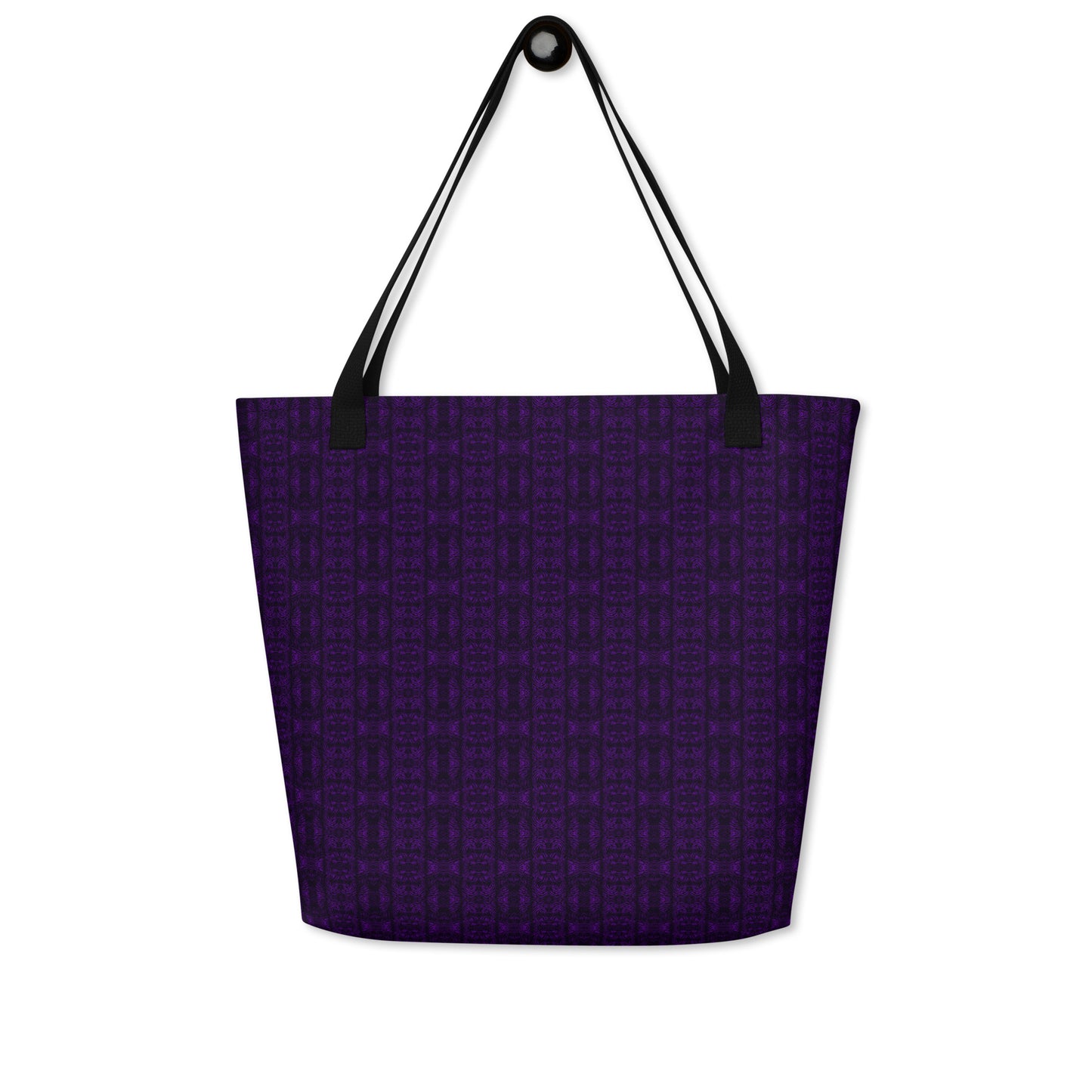 "Purple Void" Large Tote Bag