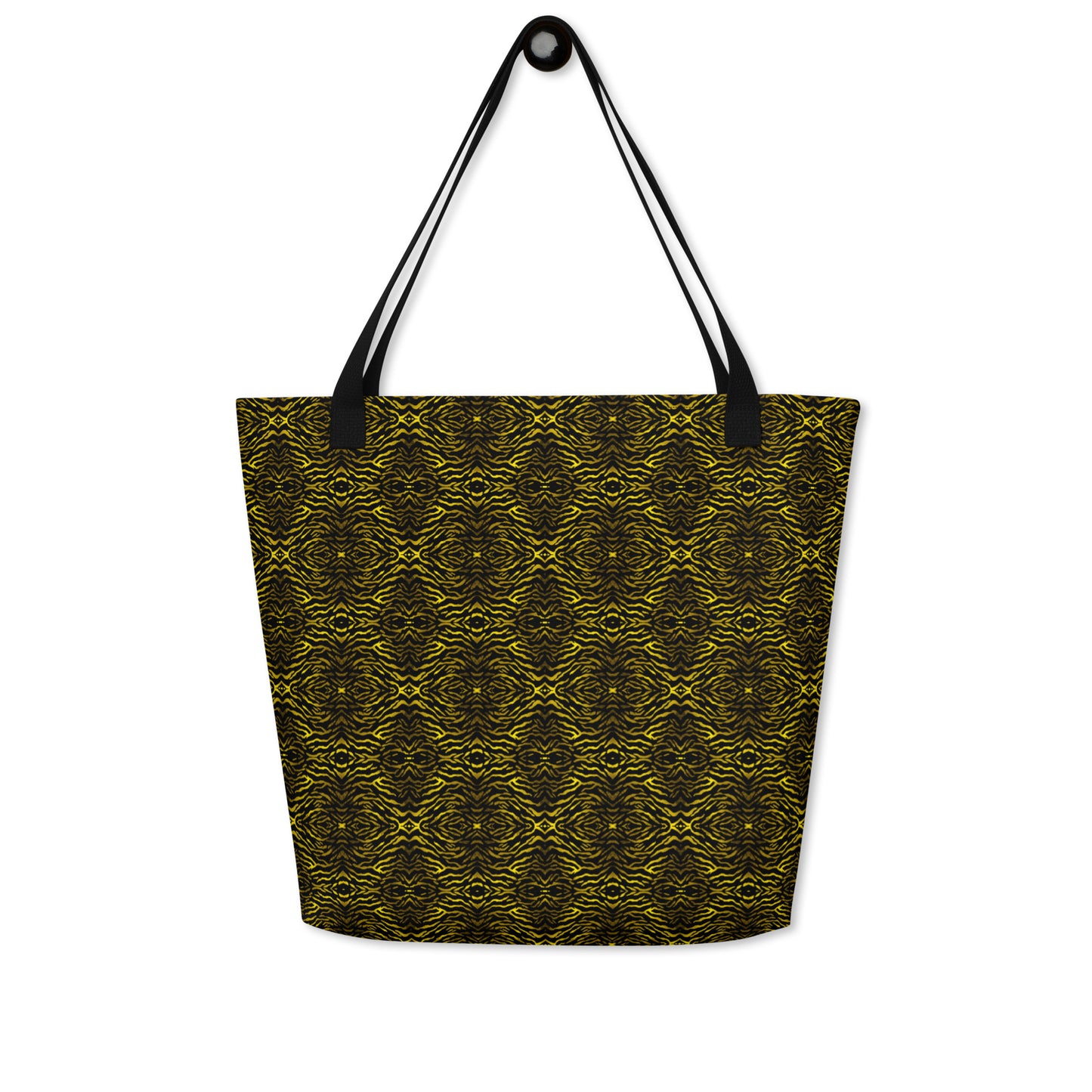 "Yellow Void" Large Tote Bag