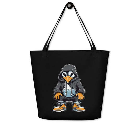 Preeminent Penguin Large Tote Bag