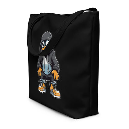 Preeminent Penguin Large Tote Bag