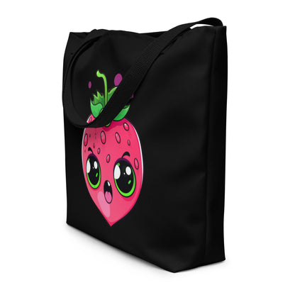 Bad Berry Large Tote Bag