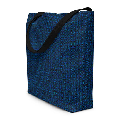 "Blue Void" Large Tote Bag