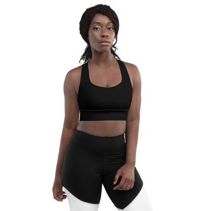 "Bright Sun" Longline Sports Bra