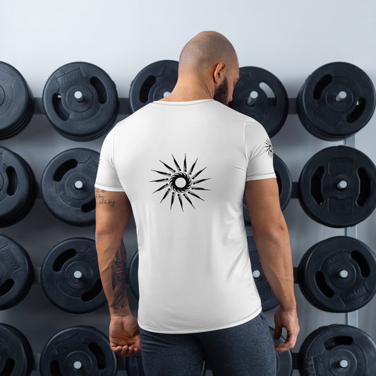 "Dark Sun" Men's Athletic T-shirt