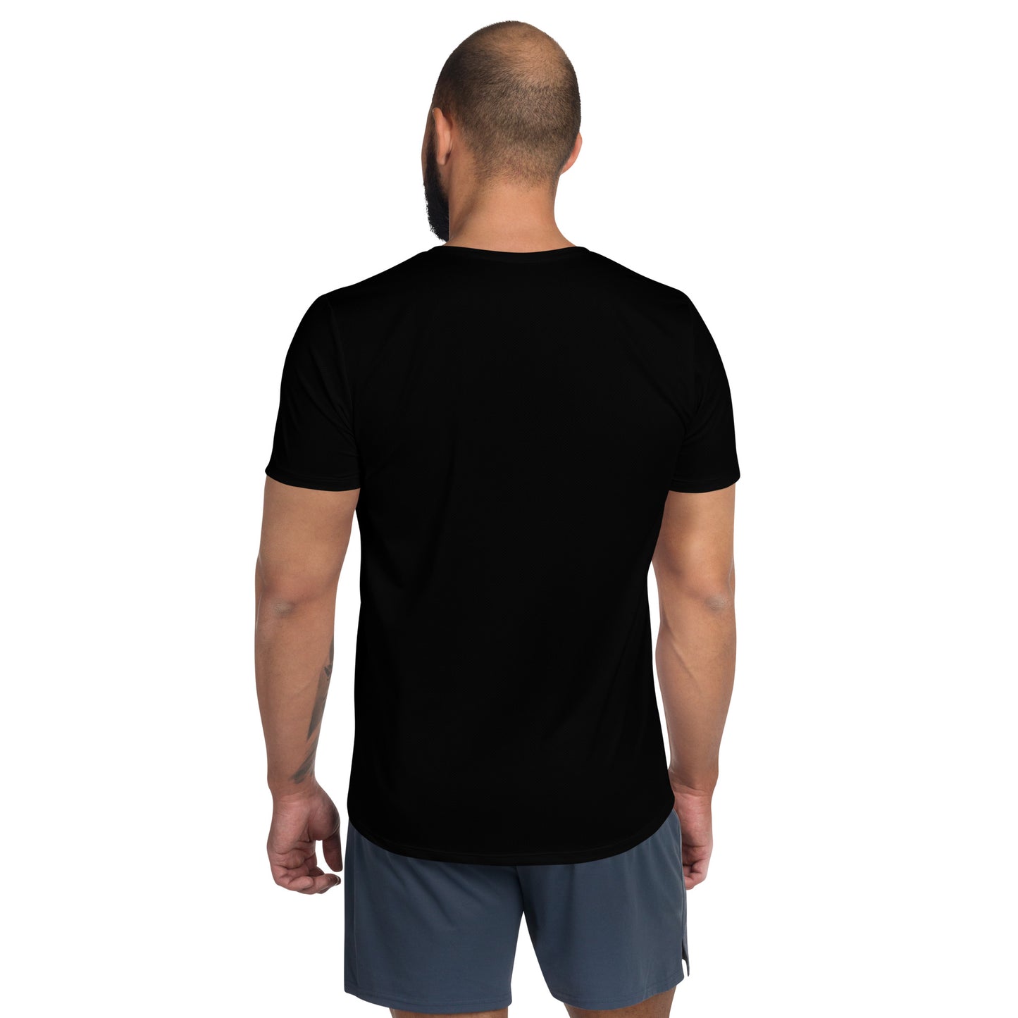 "Run!" Men's Athletic T-shirt