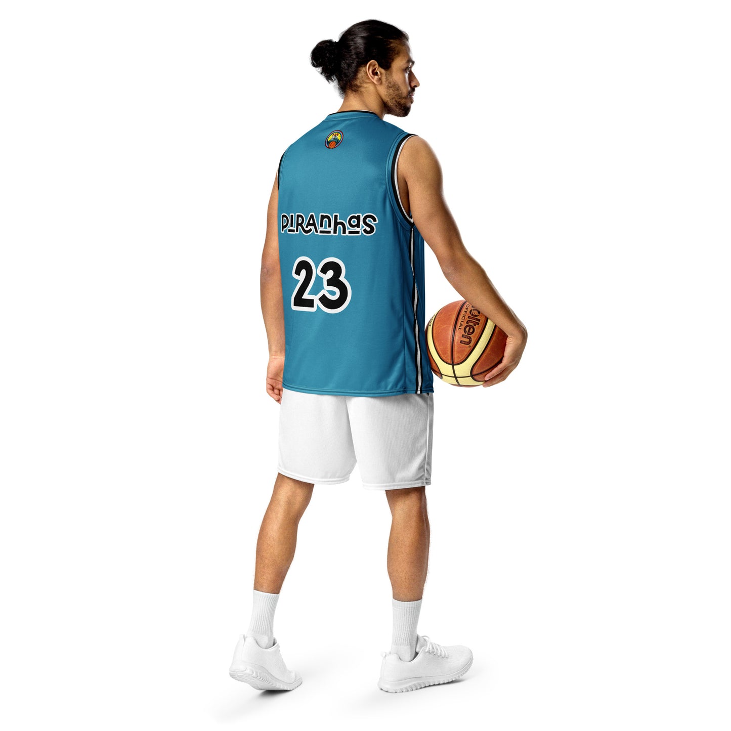 Punishing Piranha Basketball Jersey (#23)