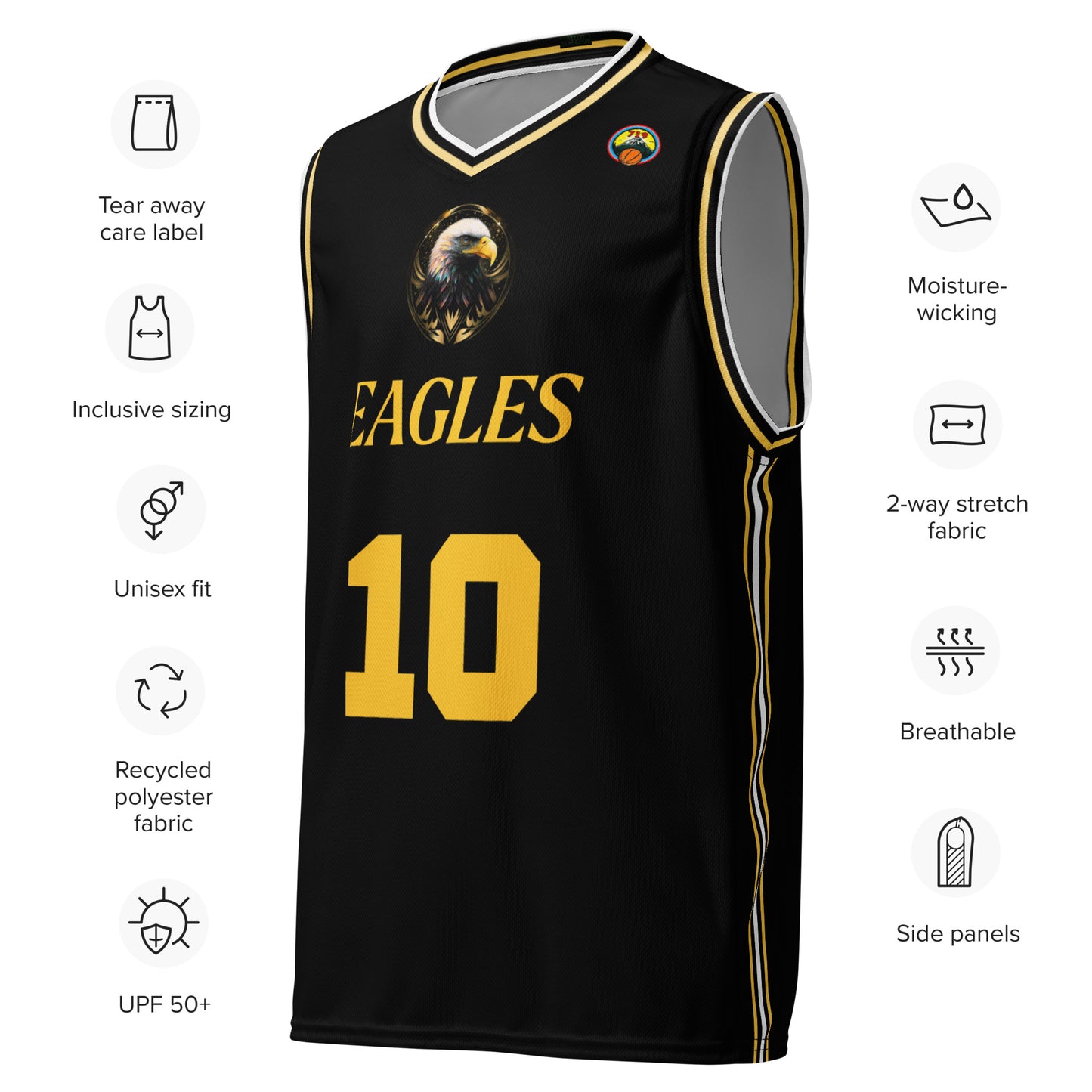 Regal Eagle Basketball Jersey (#10)