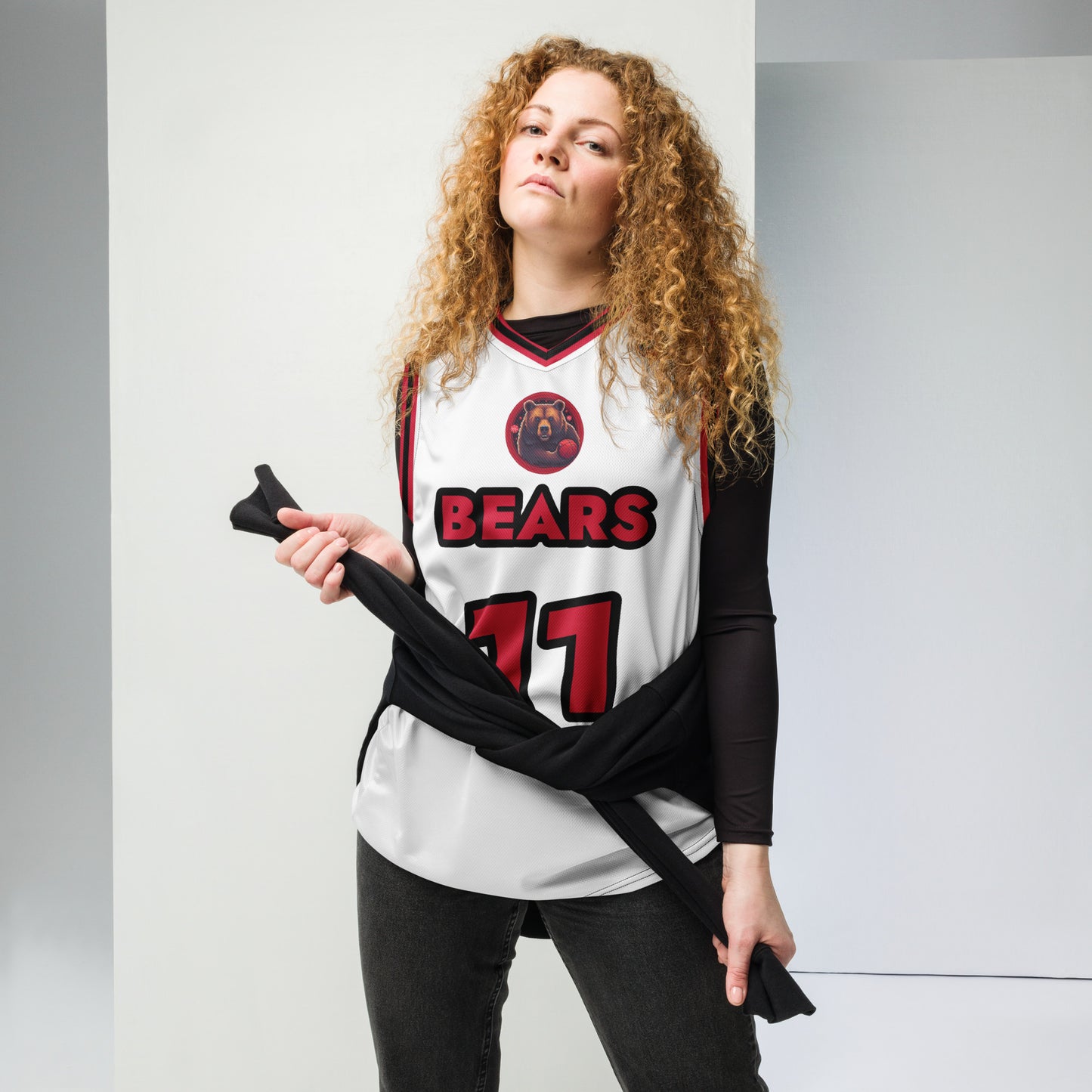 Big Bear Basketball Jersey [AWAY] (#11)