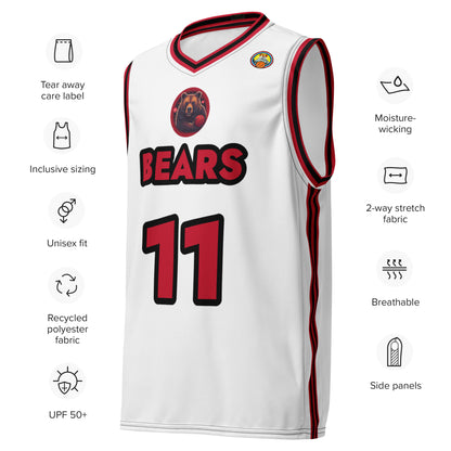 Big Bear Basketball Jersey [AWAY] (#11)