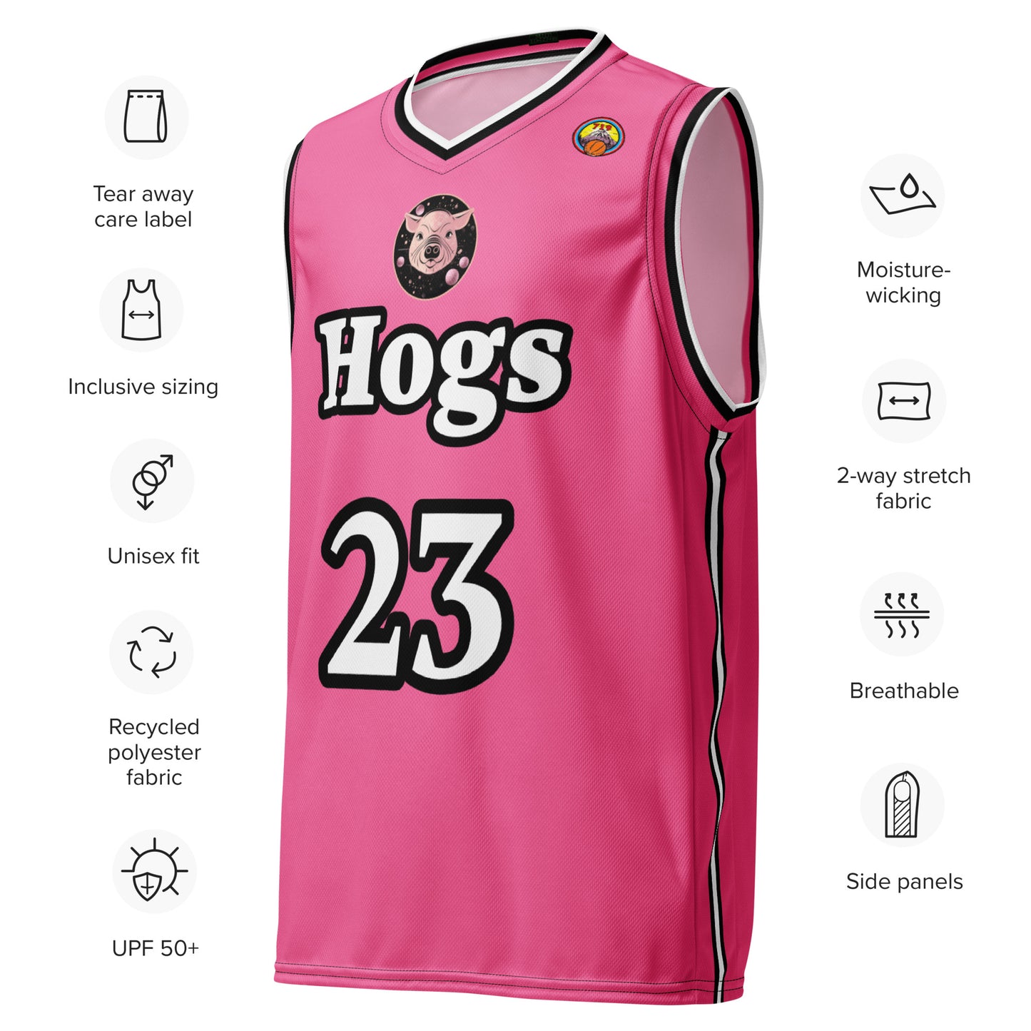 Ball Hog Basketball Jersey [AWAY] (#23)