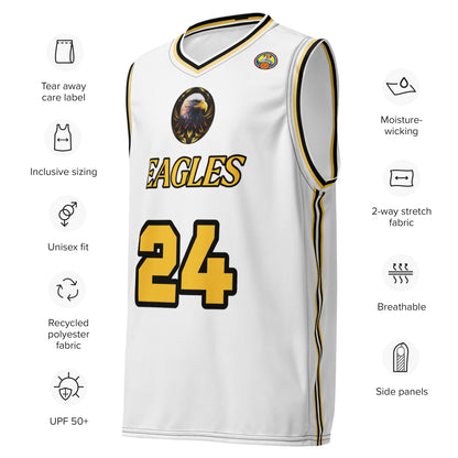 Regal Eagle Basketball Jersey [AWAY] (#24)