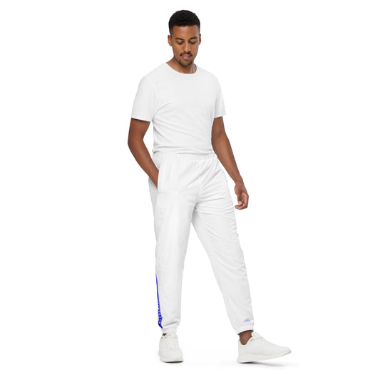 KBBNG Blue Stripe Track Pants (White)