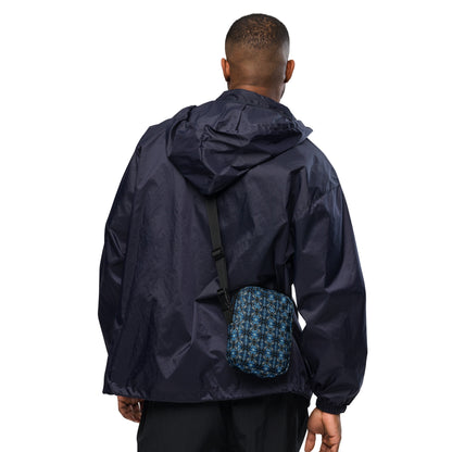 "Hyperbolic Blue" Utility Bag