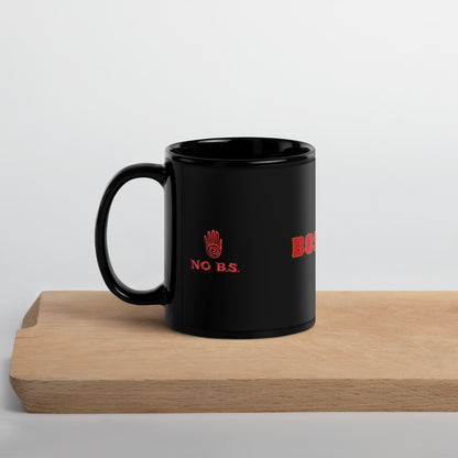 "Boss Mode & No B.S." Glossy Mug