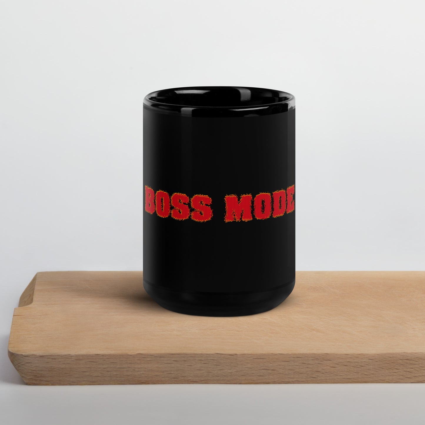 "Boss Mode & No B.S." Glossy Mug