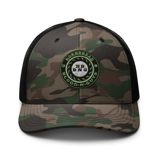 KBBNG Badge Camouflage Trucker Hat