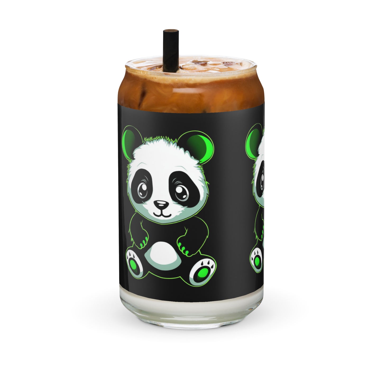 KBBNG Panda Can-Shaped Glass