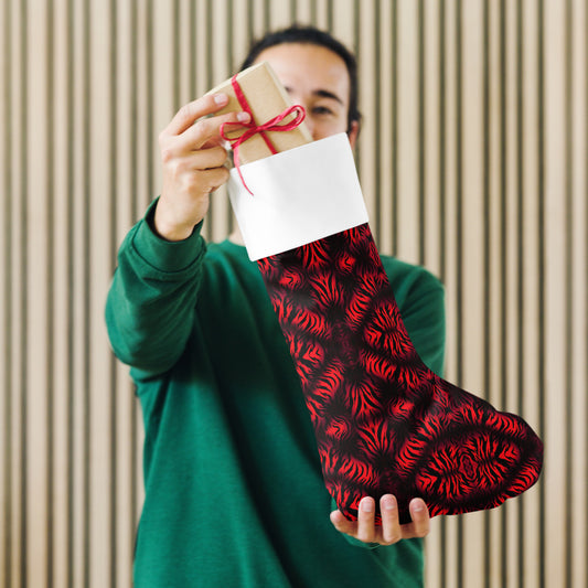 "Red Void" Holiday Stocking
