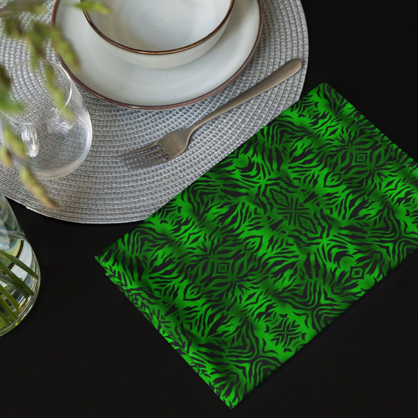 "Hyperbolic Void" Cloth Napkin Set