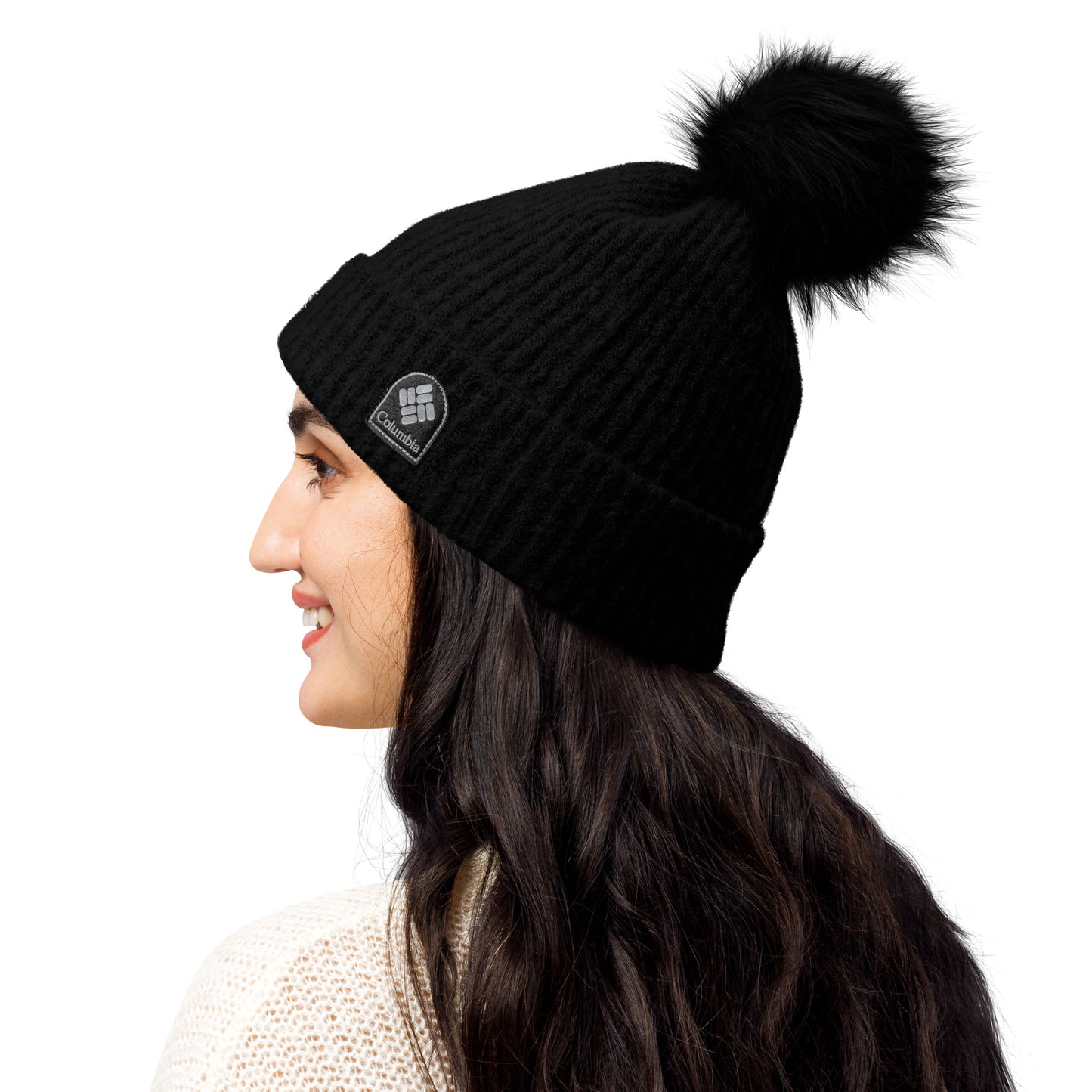 "Bright Sun" Columbia Pom-Pom Beanie