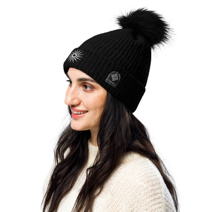 "Bright Sun" Columbia Pom-Pom Beanie