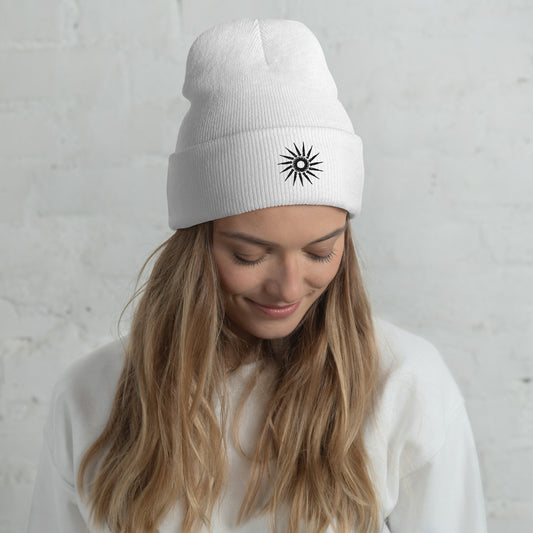 "Dark Sun" Cuffed Beanie