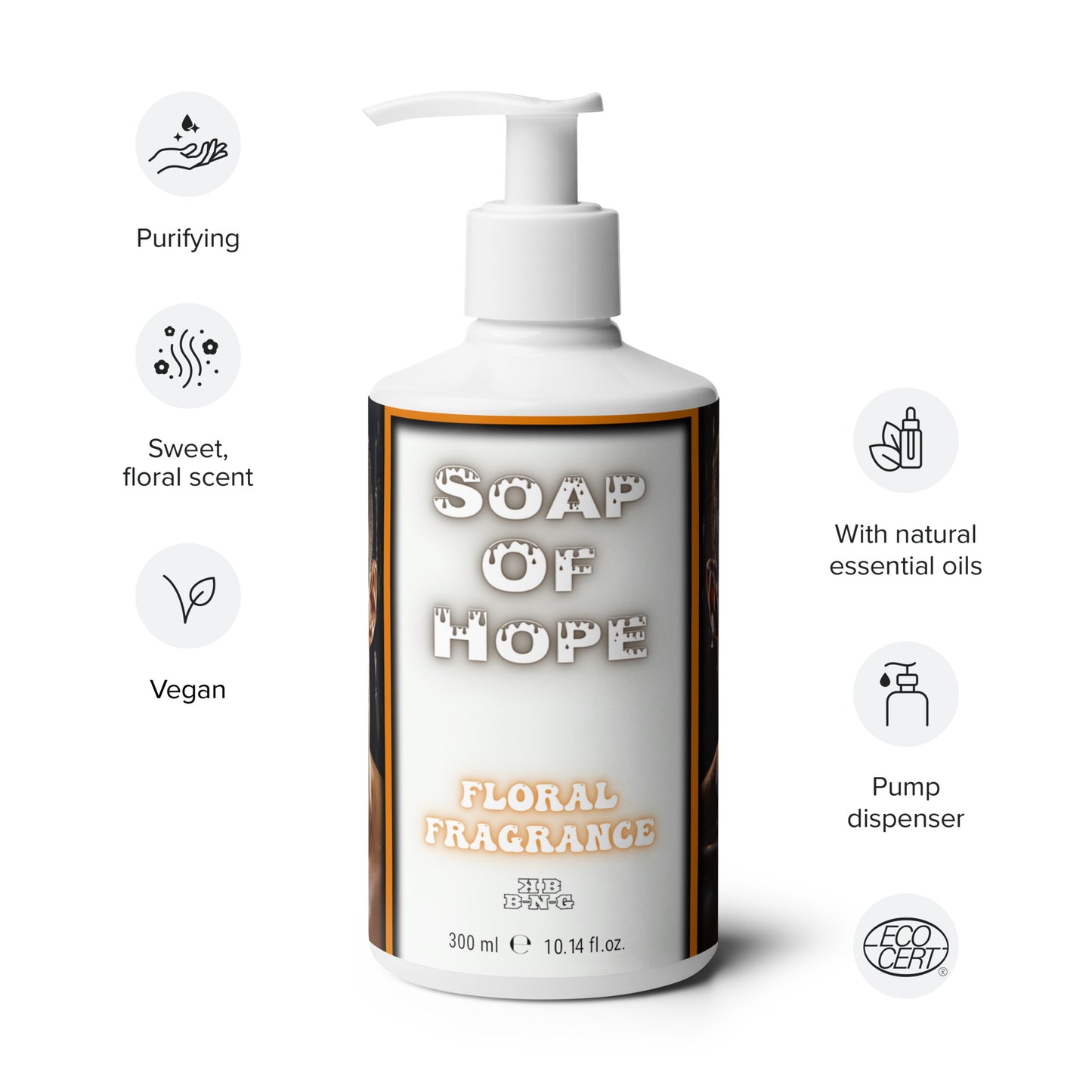 "Soap Of Hope" Hand & Body Wash (Floral) #2