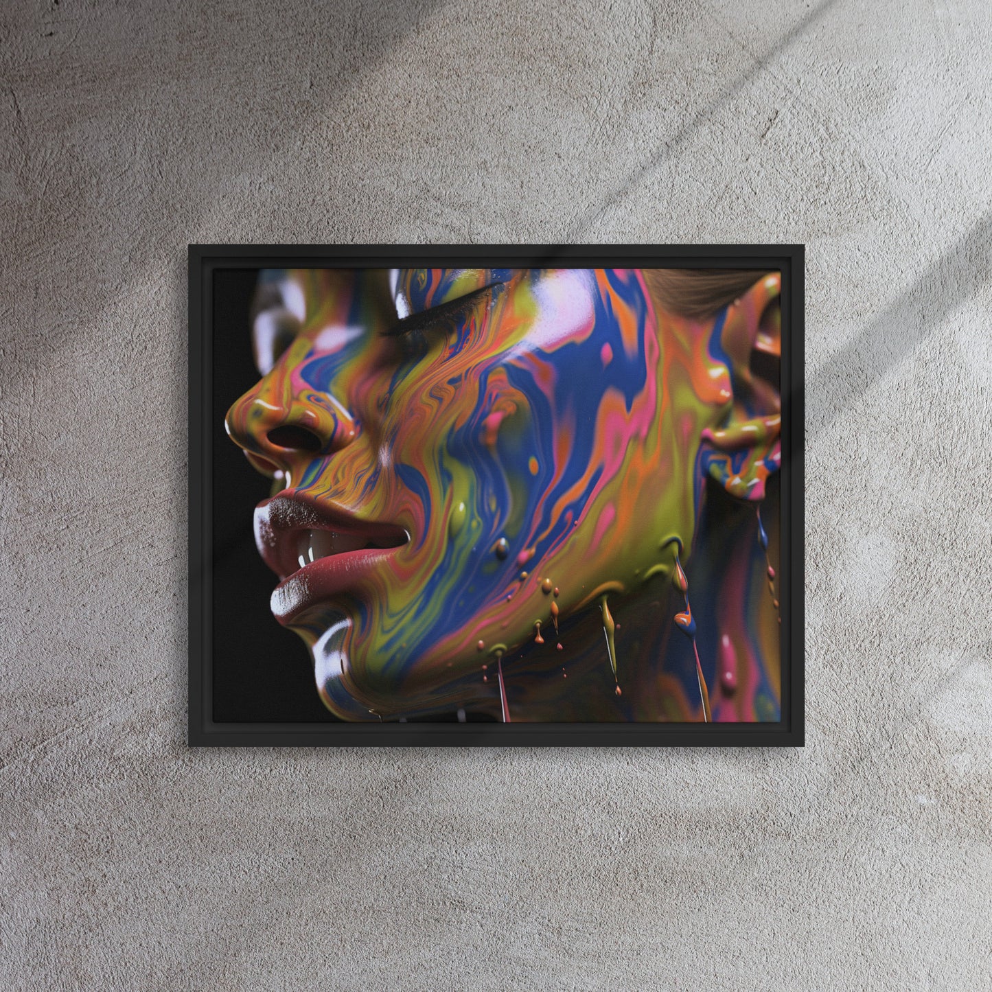 "Soothe" Framed Canvas