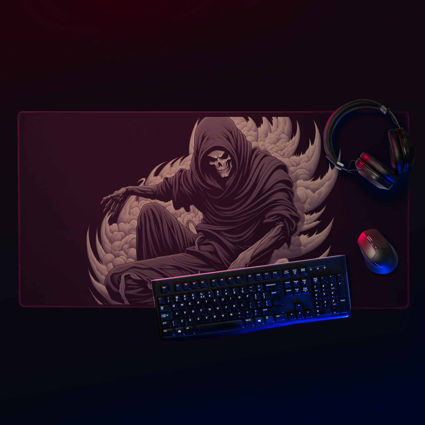 "Grim Cloud" Gaming Mouse Pad