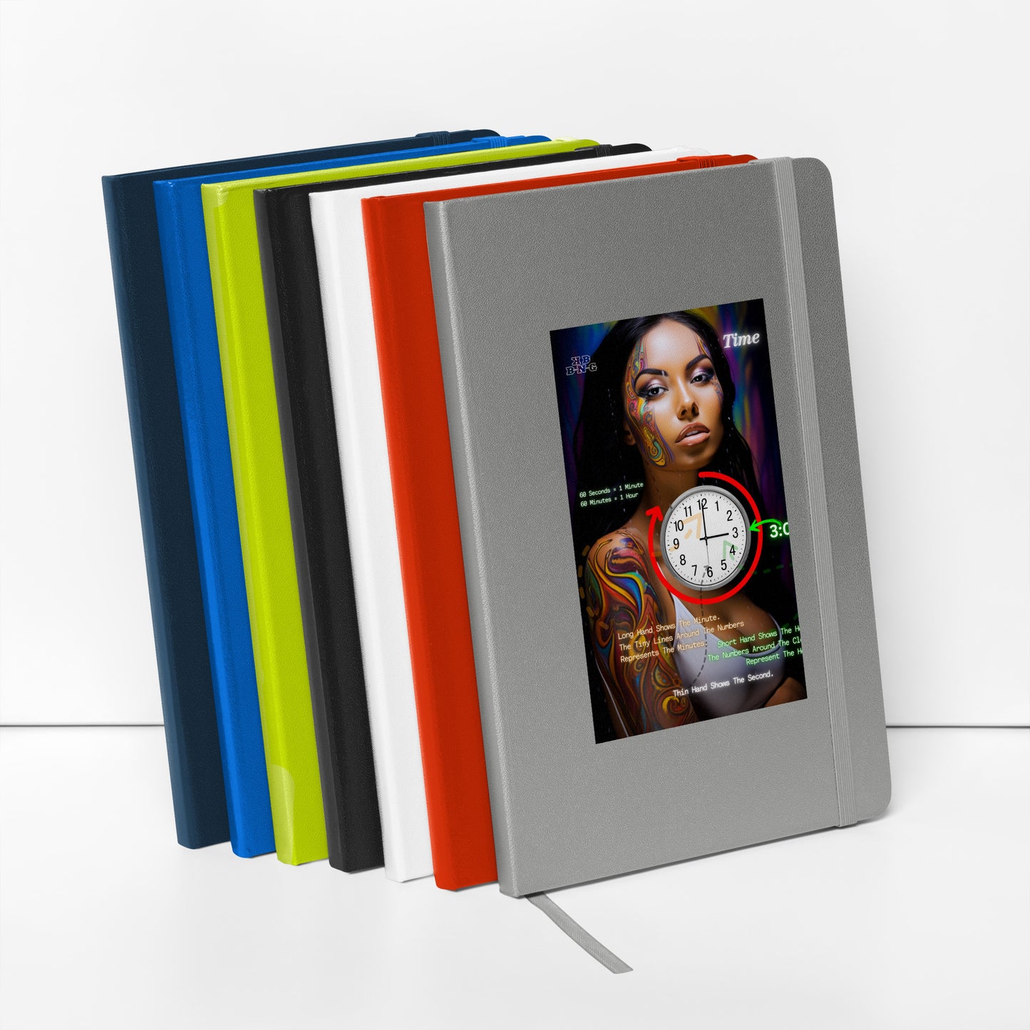 "Time" Hardcover Bound Notebook #2