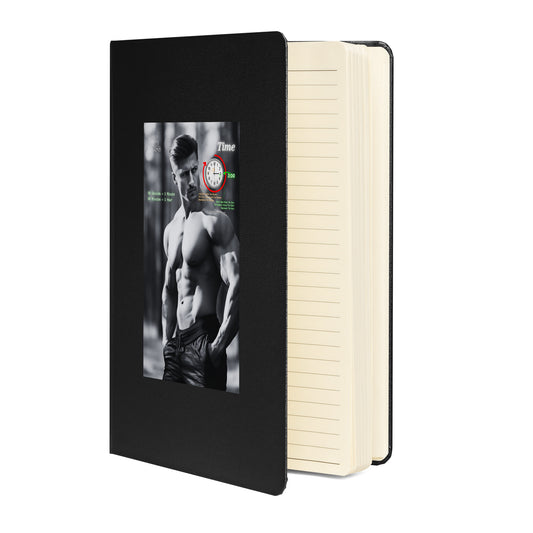 "Time" Hardcover Bound Notebook #8