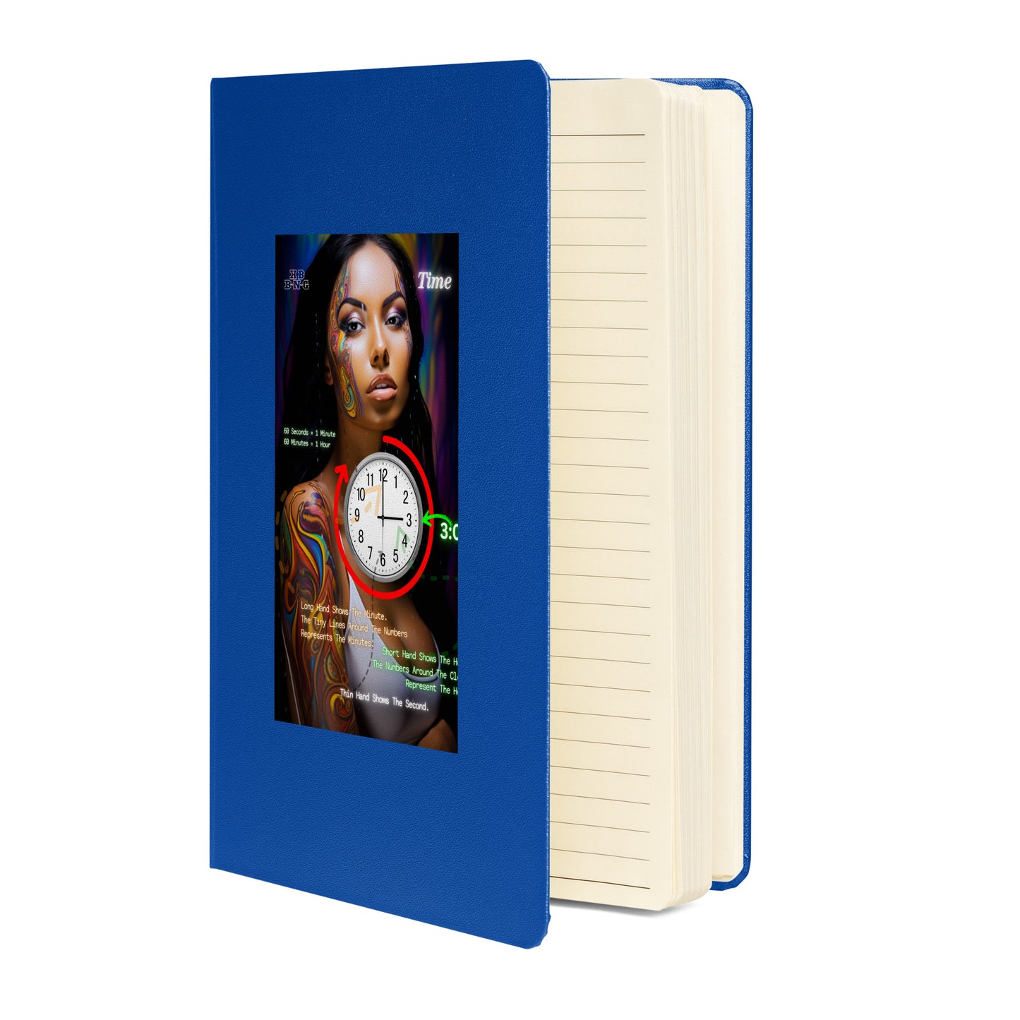 "Time" Hardcover Bound Notebook #2