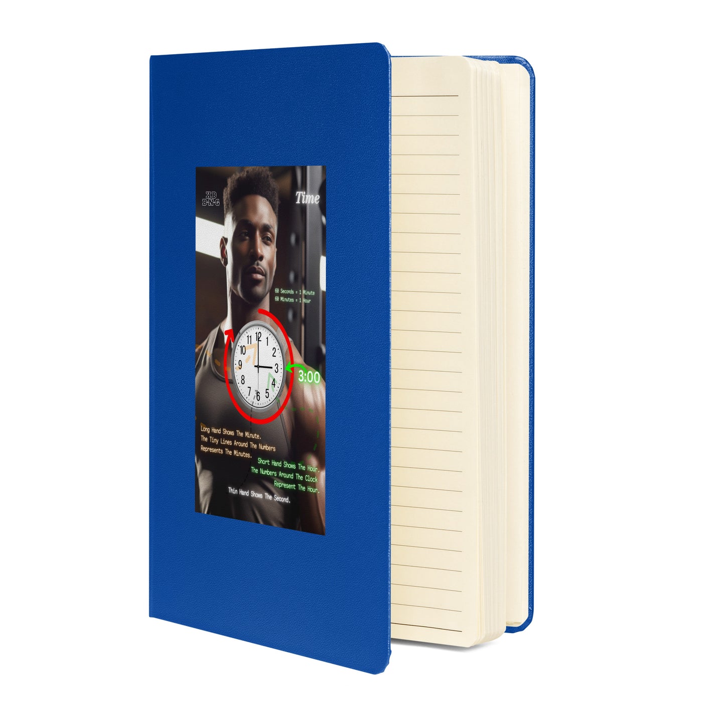 "Time" Hardcover Bound Notebook #5